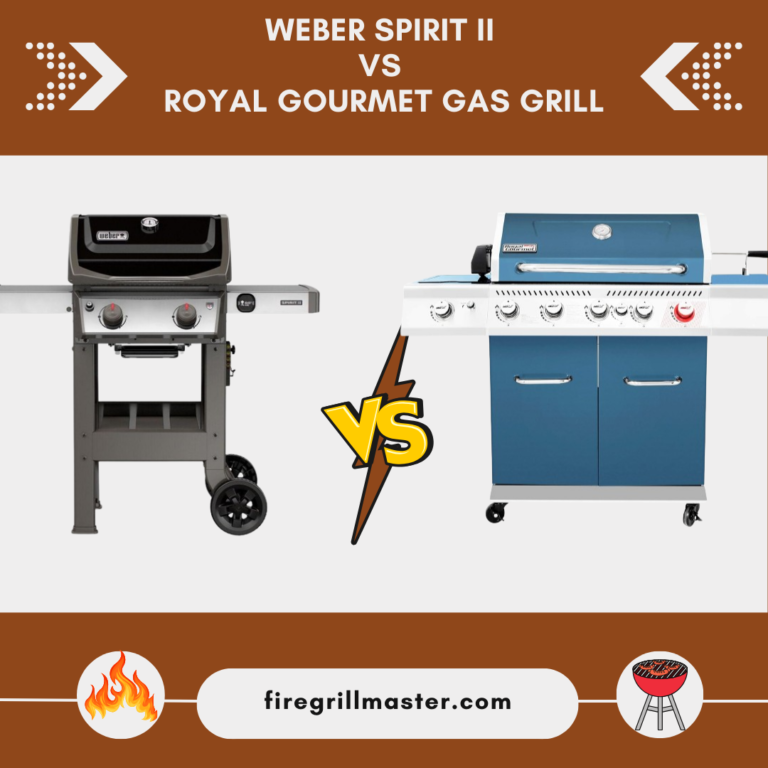 Weber Spirit II vs Royal Gourmet Gas Grill Comparison